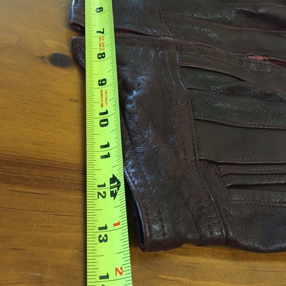 Vintage Bomber Leather Jacket Women's XS - Picture 10 of 16